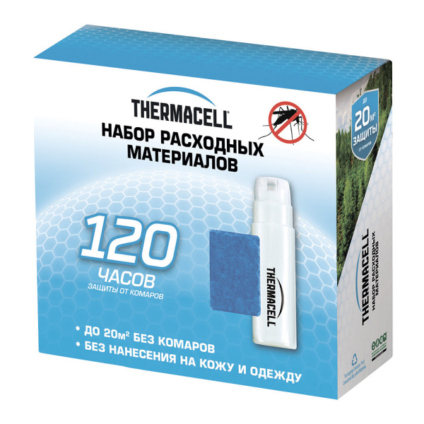 Набор запасной Thermacell Mega Refill (10 газовых картриджей + 30 пластин)